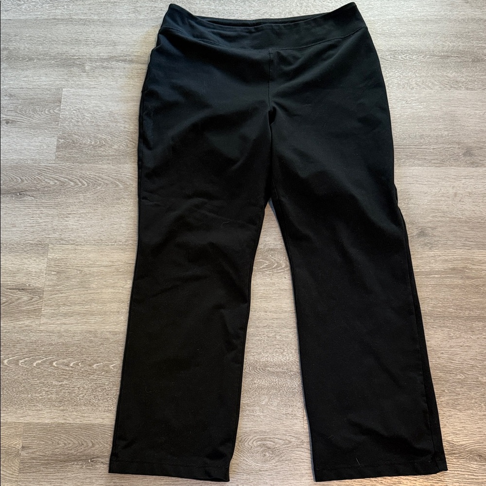 Land's End Classic Black Women's Pants